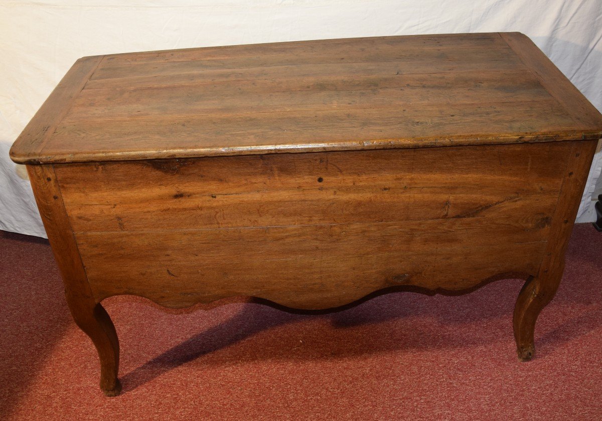 Maie, Oak Chest, Louis XV Style, 19th-photo-2