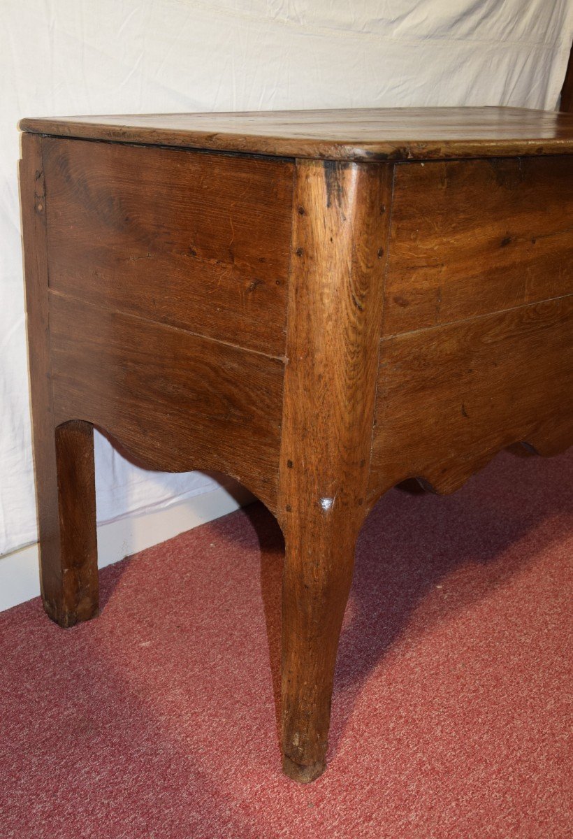 Maie, Oak Chest, Louis XV Style, 19th-photo-4