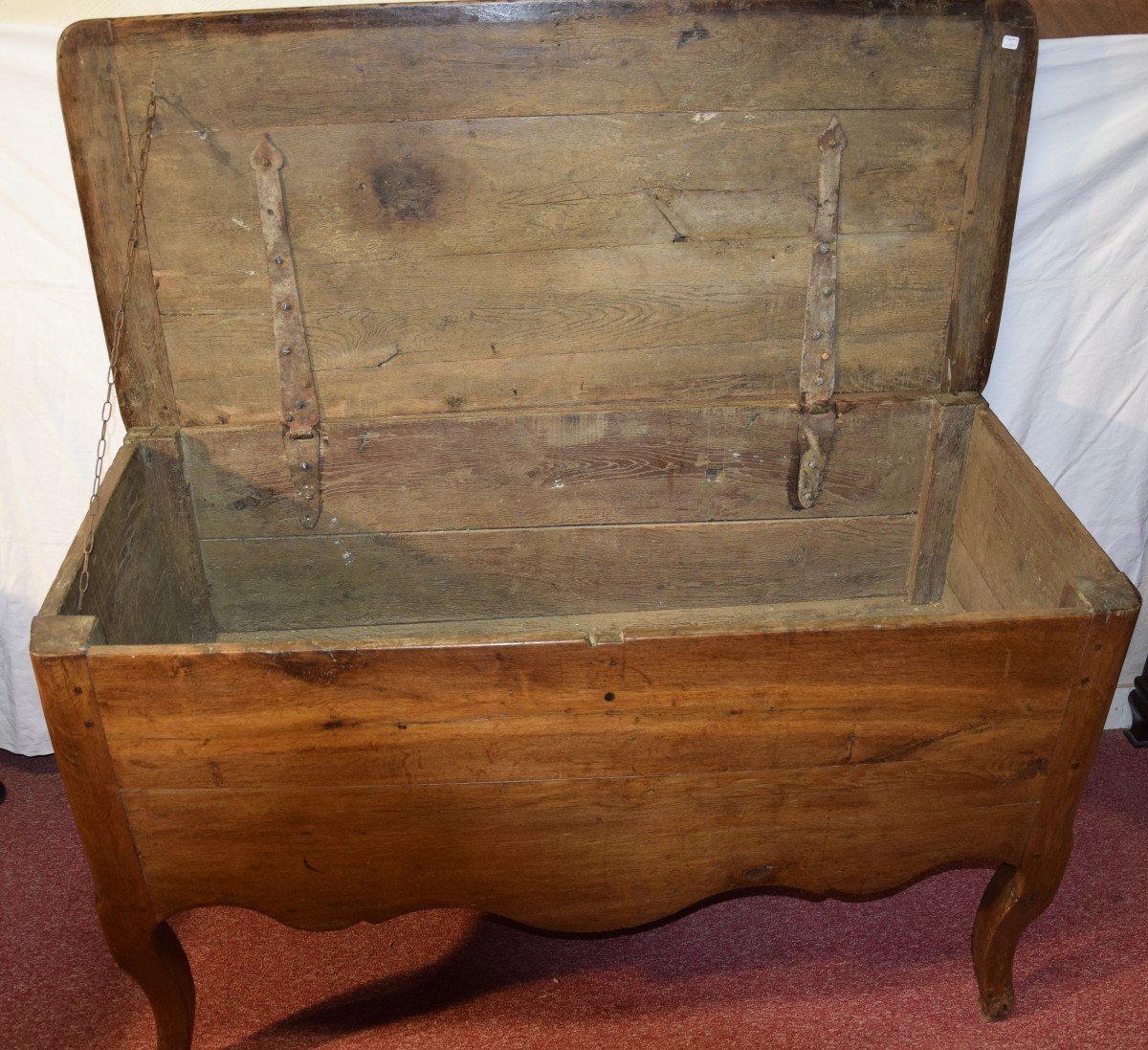 Maie, Oak Chest, Louis XV Style, 19th-photo-4