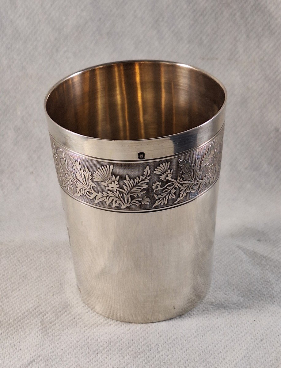 Timpani In Sterling Silver, Minerva Hallmark.