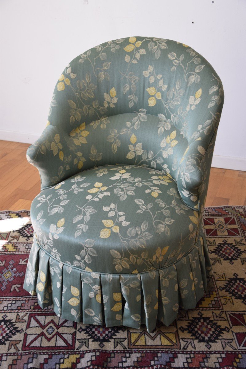 fauteuil crapaud , Napoléon III. entièrement restauré