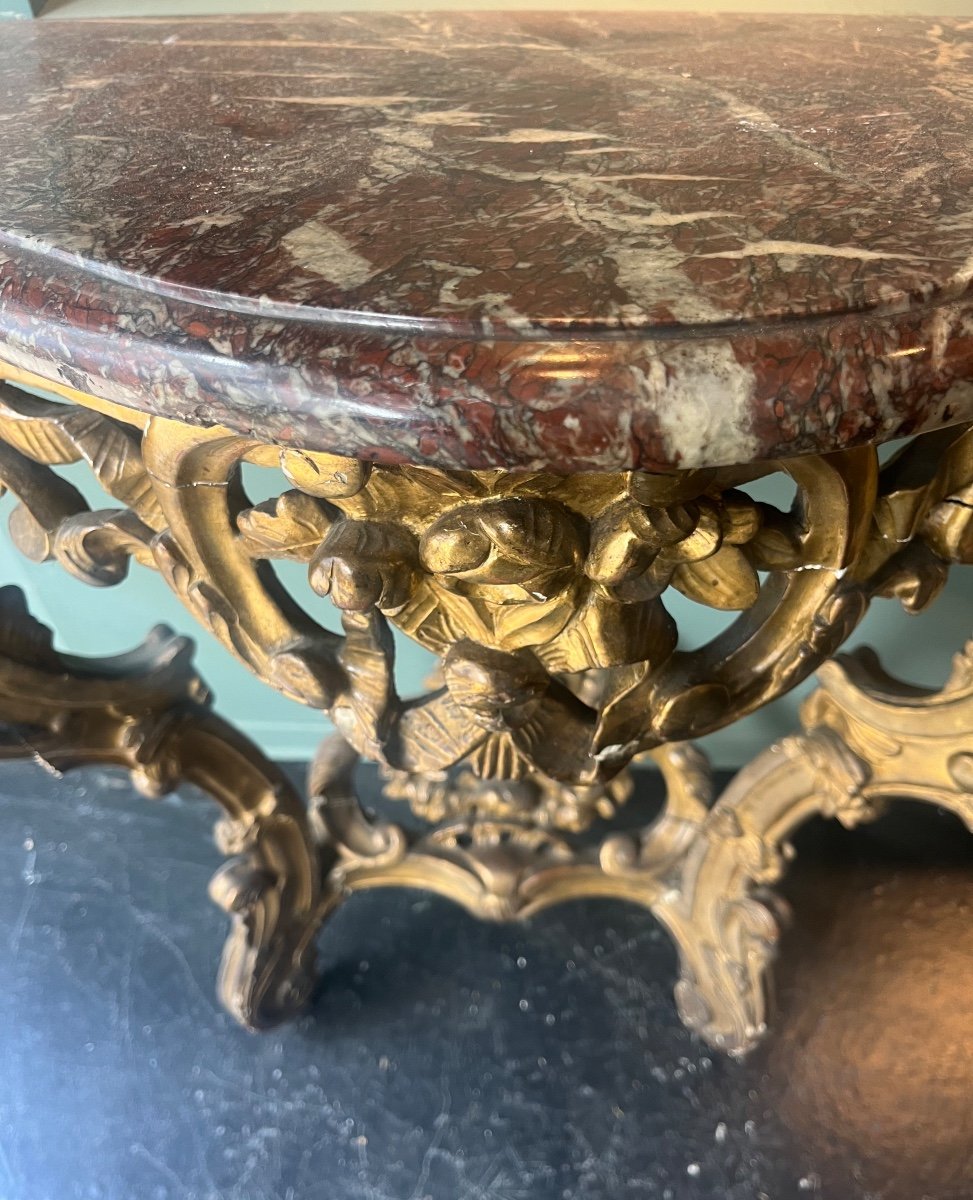 Louis XV Console 18th Century -photo-3