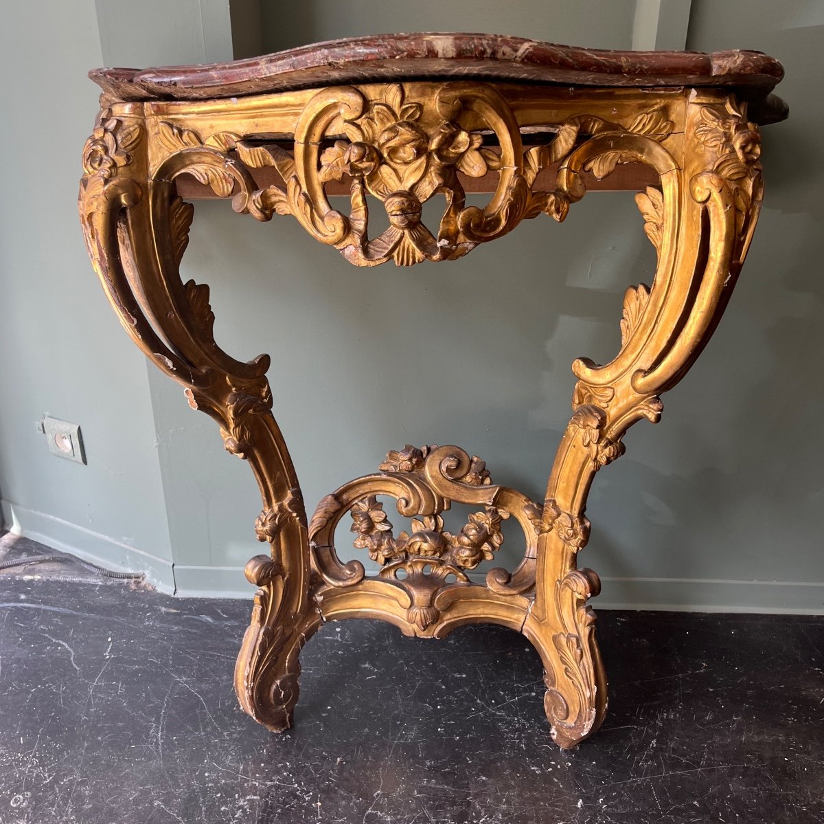 Louis XV Console 18th Century -photo-1