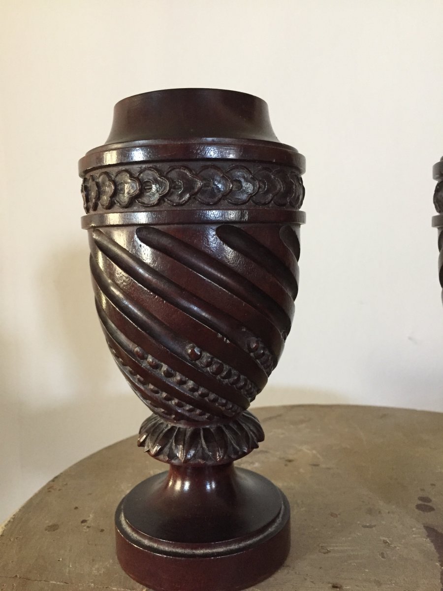 Mahogany Fire Pots-photo-2