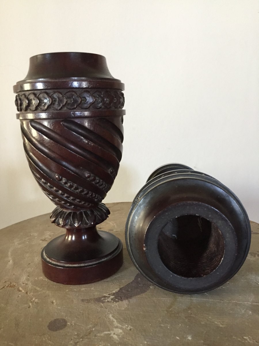 Mahogany Fire Pots-photo-1