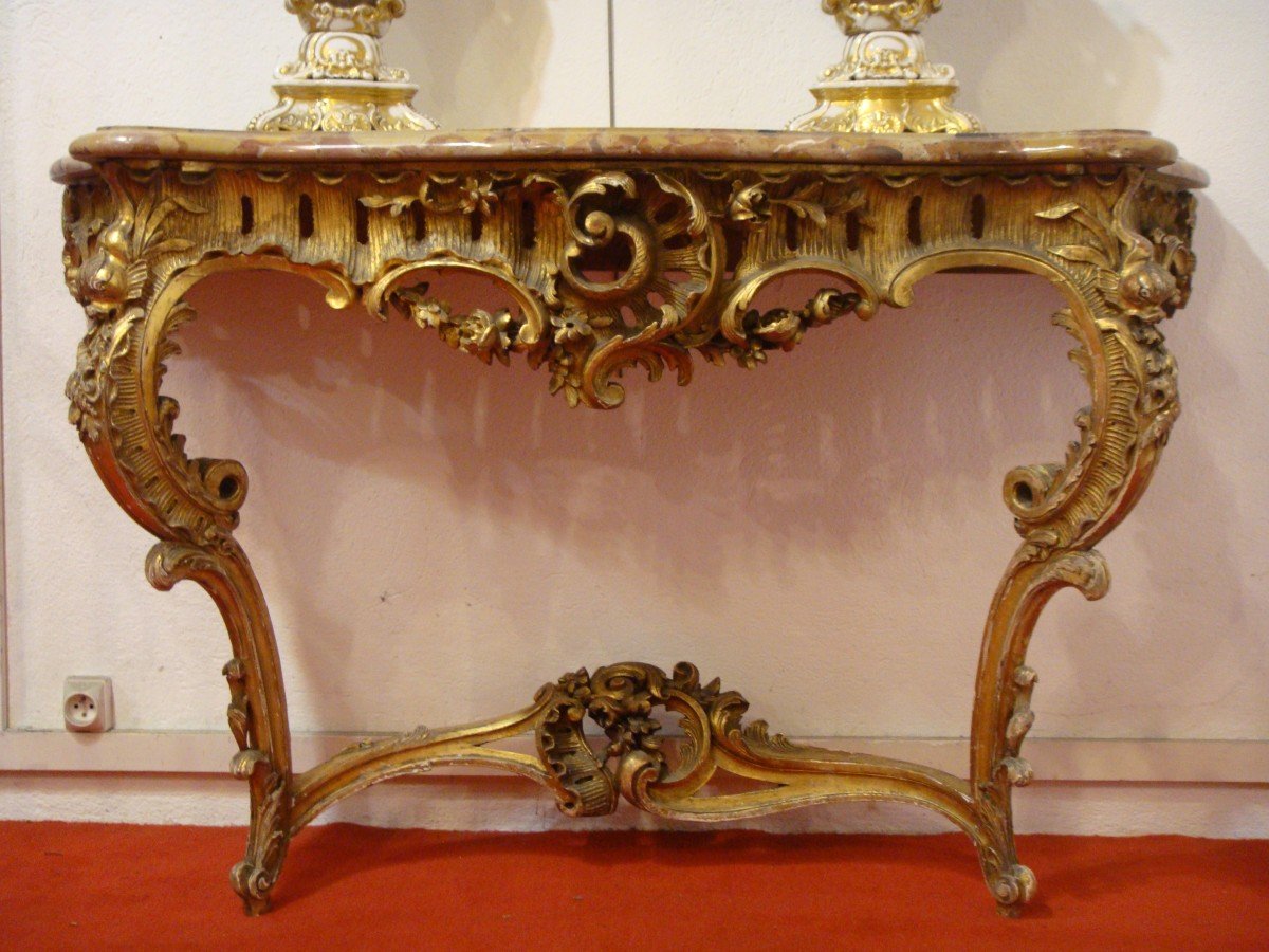 Console Doré 