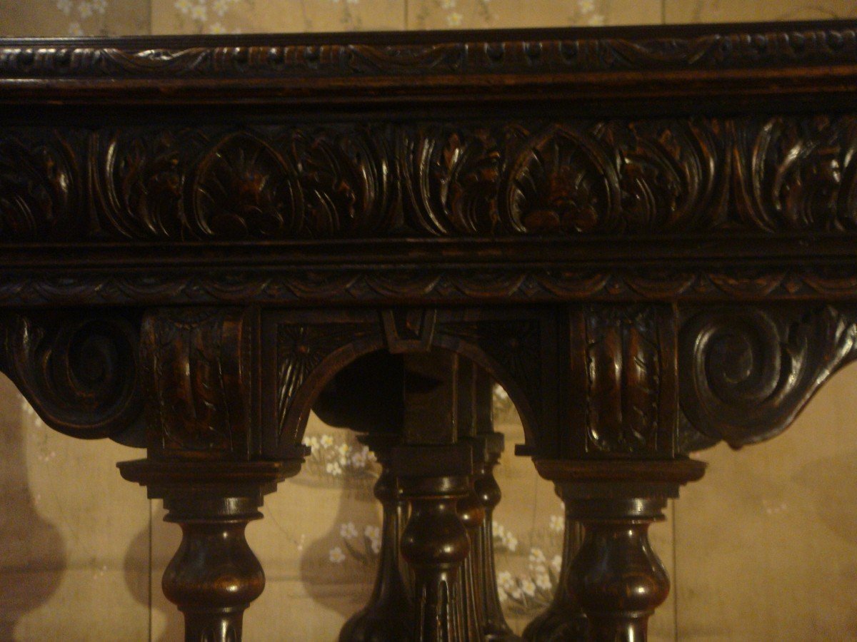 Renaissance Style Center Table -photo-4