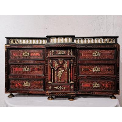 18th Century Spanish Travel Cabinet