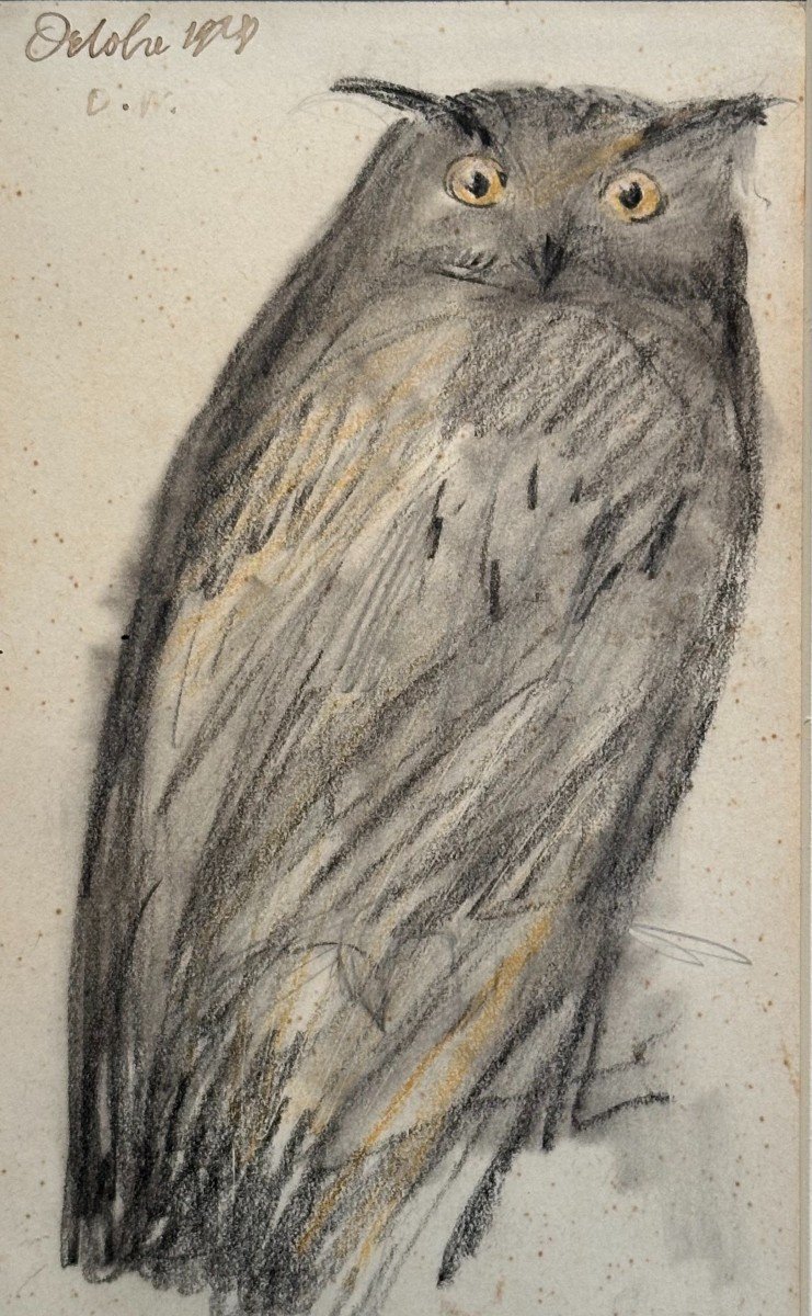 Le Grand Duc , Drawing By André Abbal 1928-photo-2