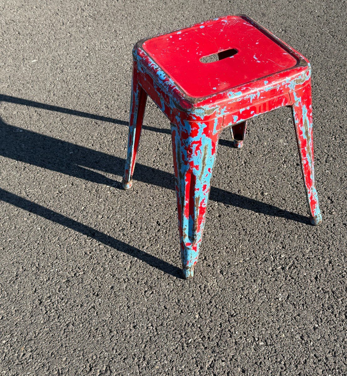 Tolix Stool From The 50s.