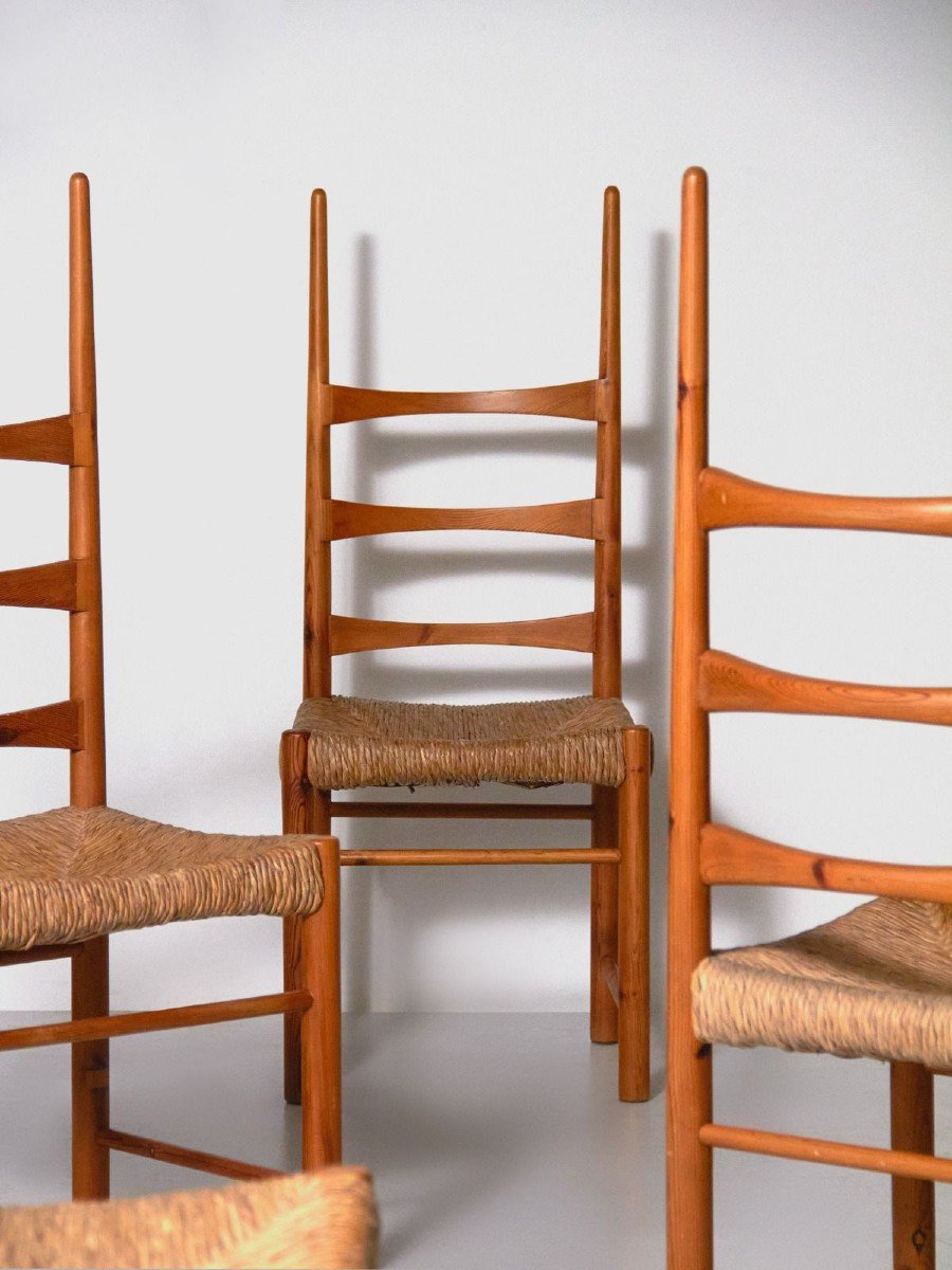 6 Chaises De Jordi Vilanova I Bosch , 1961 -photo-3