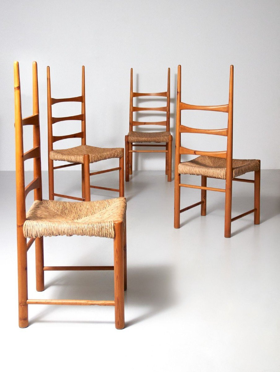 6 Chaises De Jordi Vilanova I Bosch , 1961 