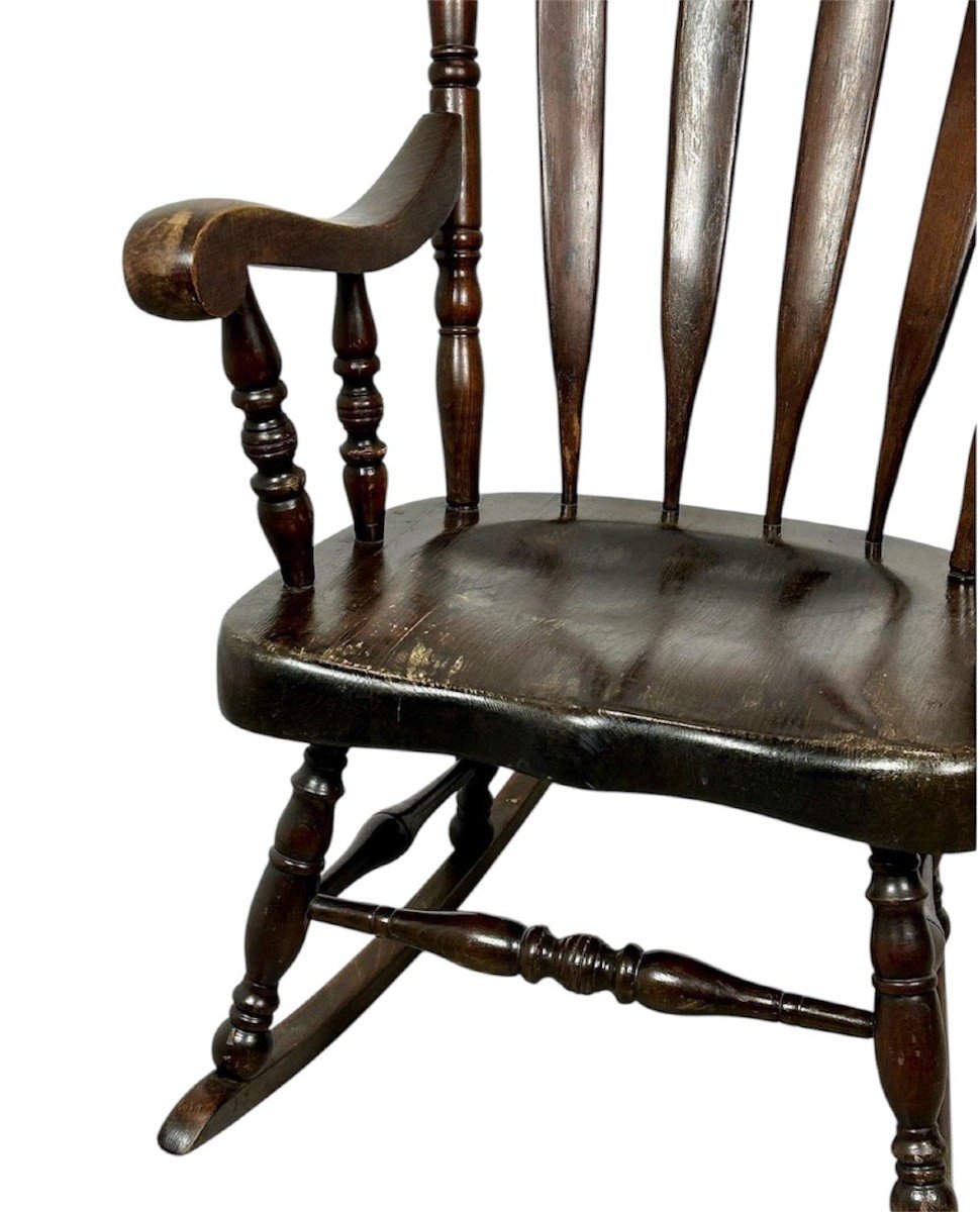 Chaise Windsor Vers 1870-photo-1