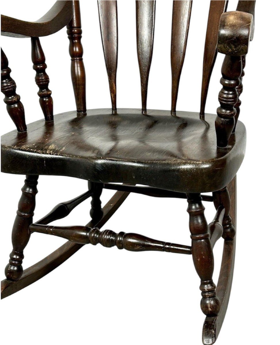 Chaise Windsor Vers 1870-photo-2