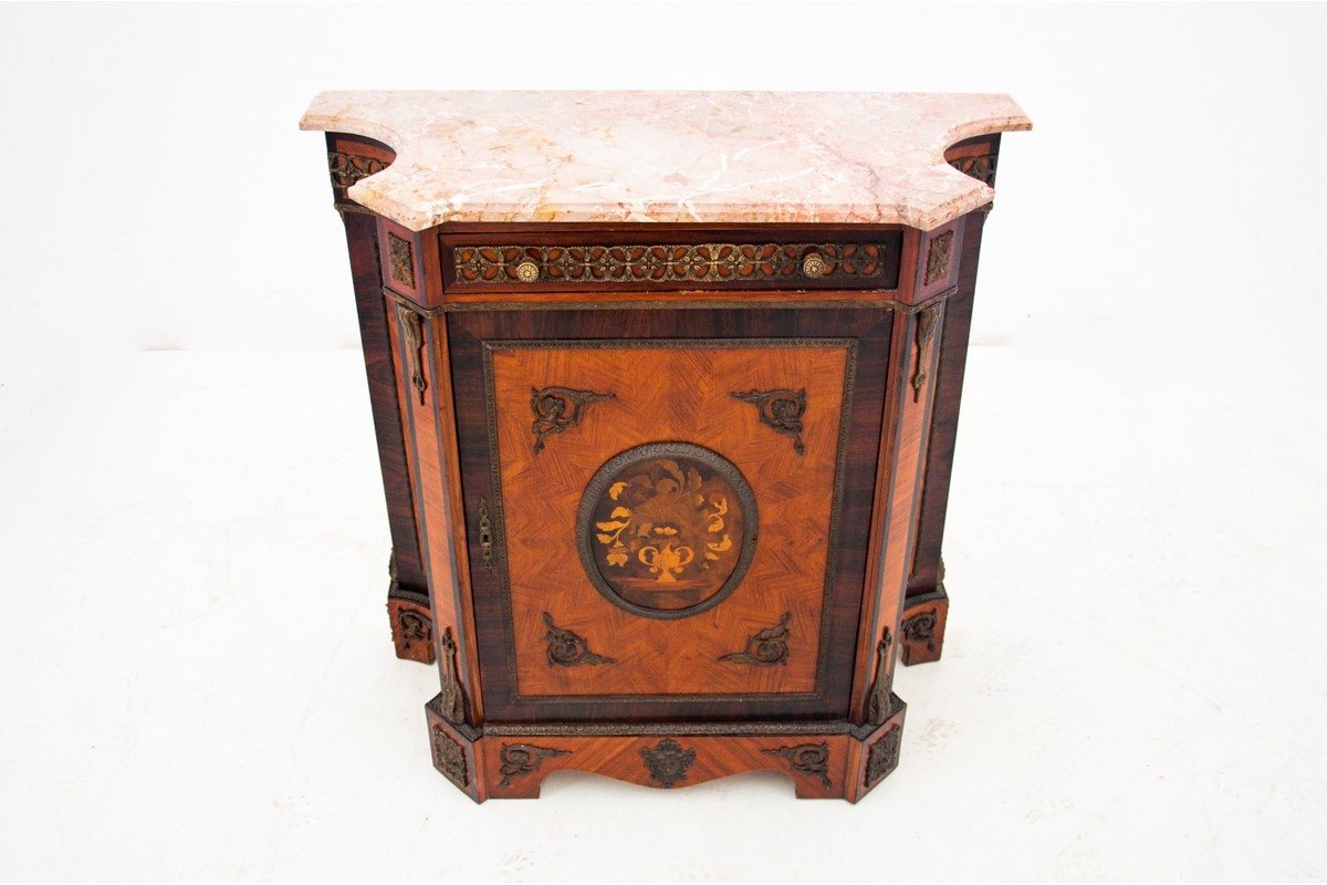 Inlaid Commode, Italy, Mid-20th Century.-photo-2