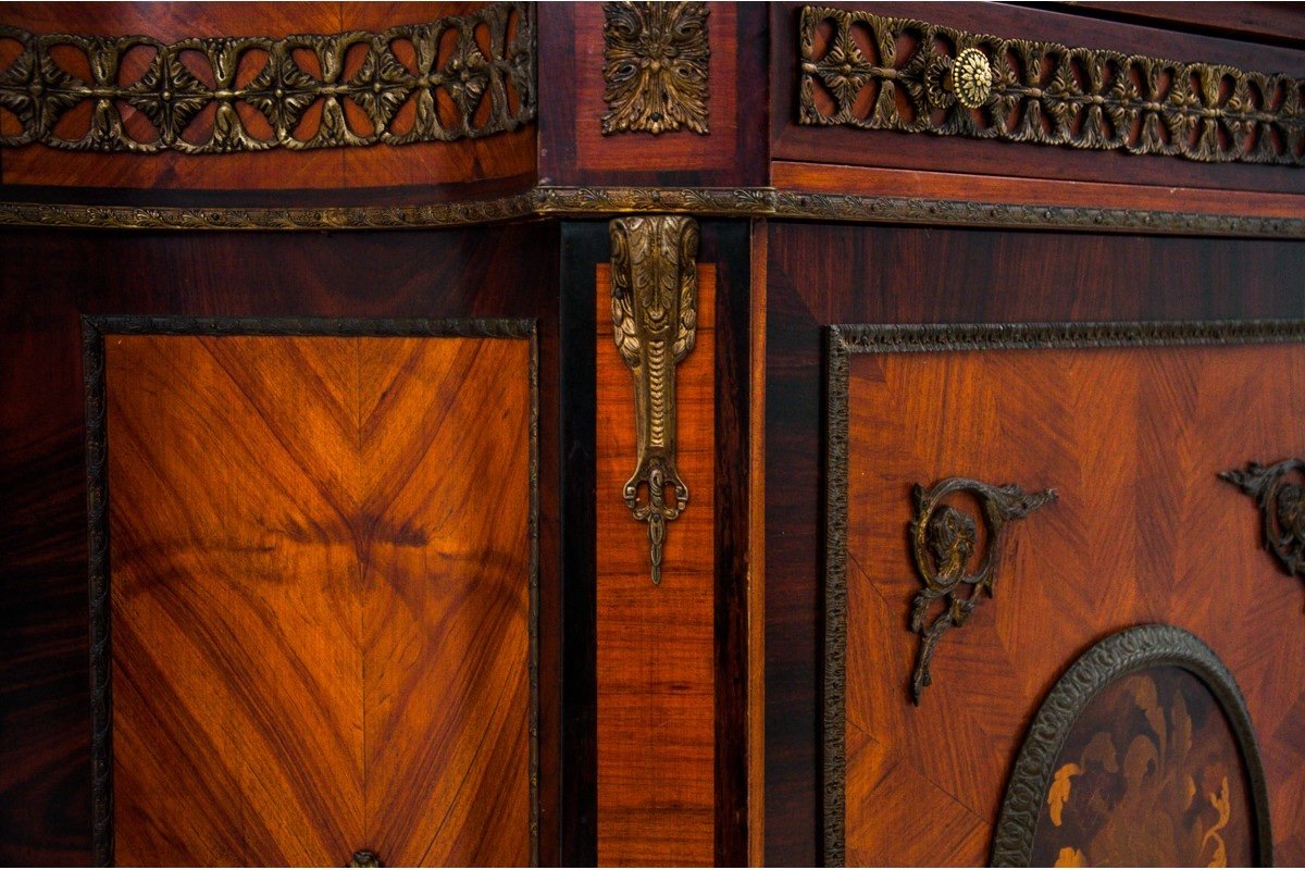 Inlaid Commode, Italy, Mid-20th Century.-photo-4