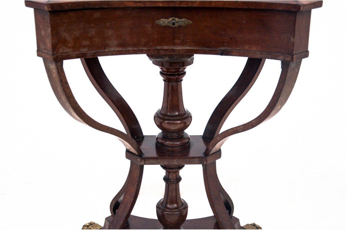 Antique Thread Table, Northern Europe, Around 1890.-photo-1