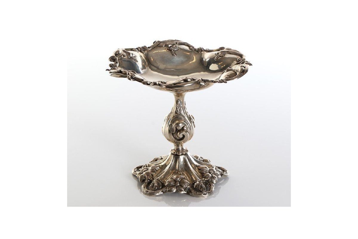 Silver Plate, Sweden, 1876. Antique.