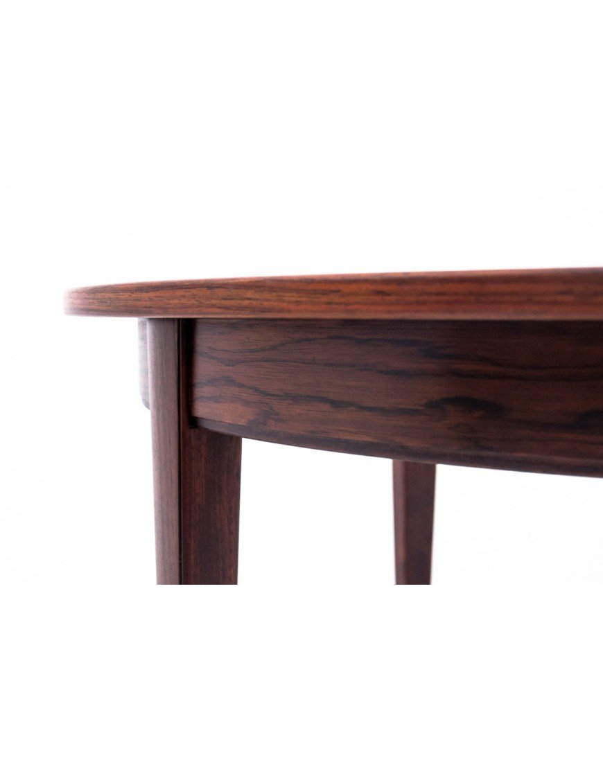 Rosewood Dining Table, Denmark, 1960s. After Restoration.-photo-4