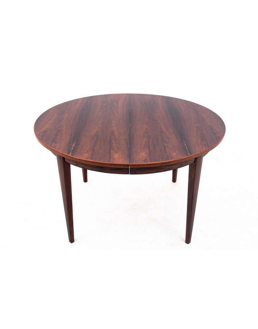 Rosewood Dining Table, Denmark, 1960s. After Restoration.