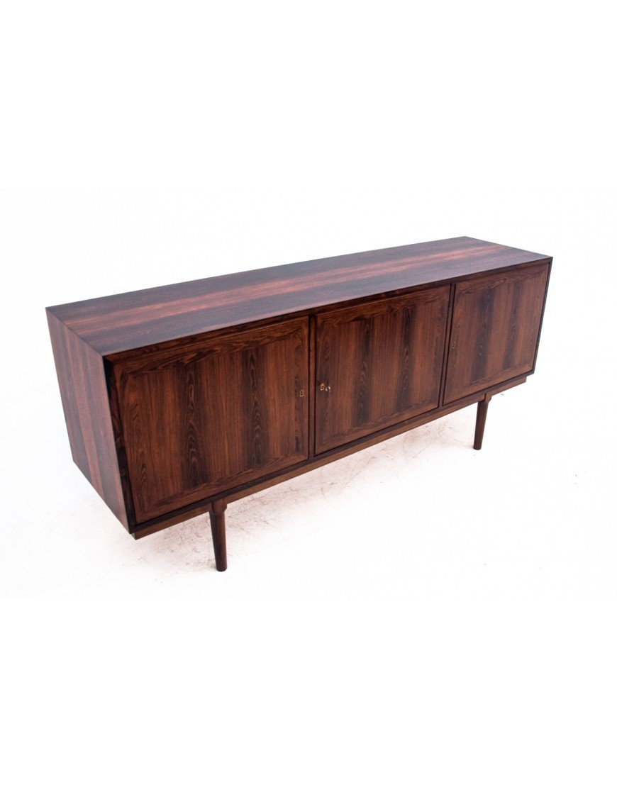 Chest Of Drawers In Rosewood, Denmark, 1960s. After Renovation.-photo-3