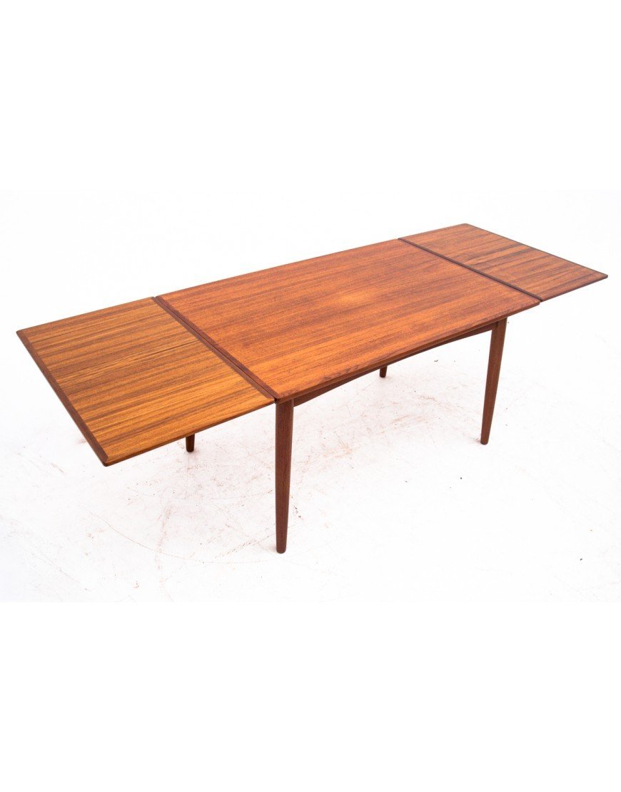 Teak Table, Denmark, 1960s.-photo-6