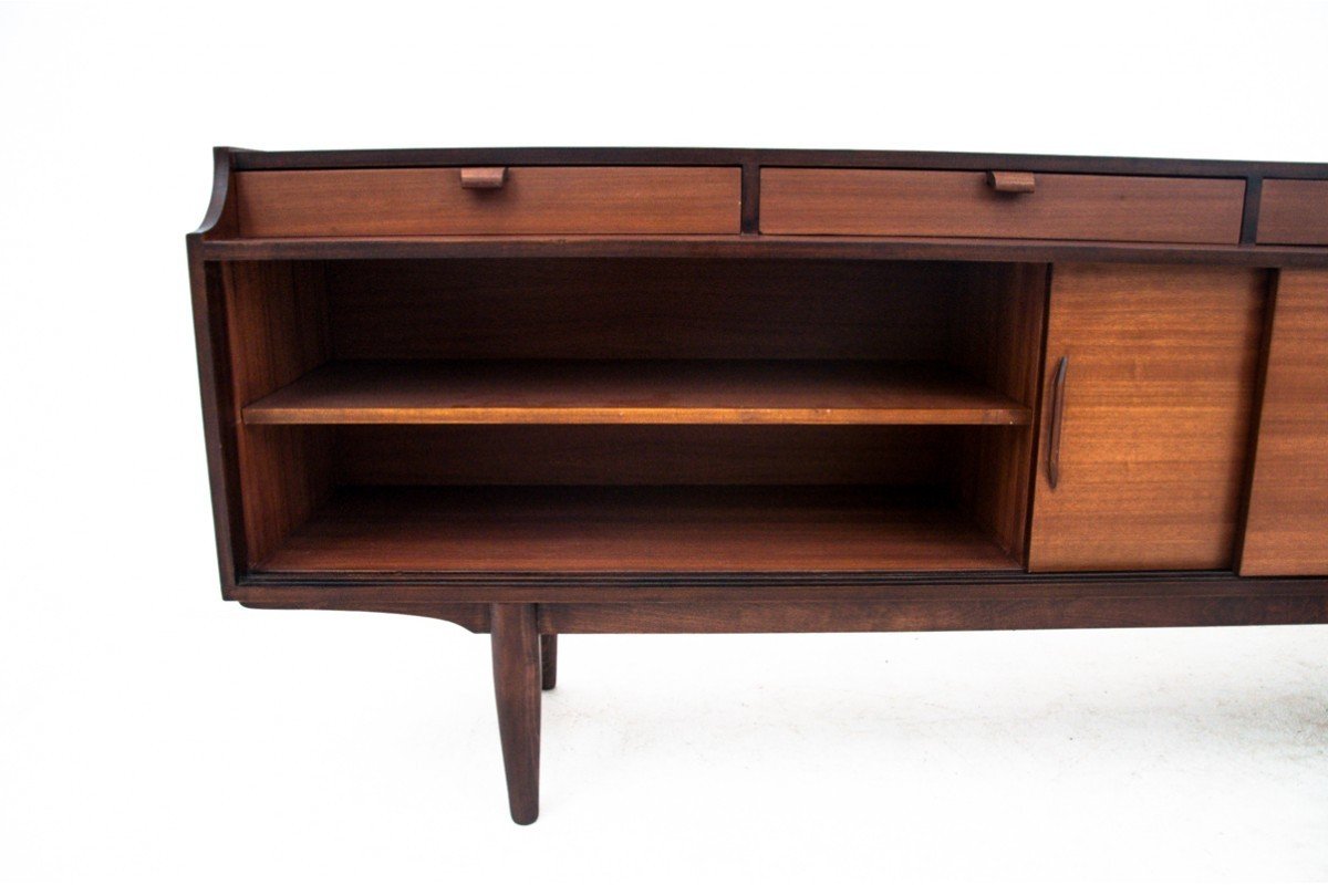 Vintage Modern Teak Sideboard, Denmark, 1960s-photo-6