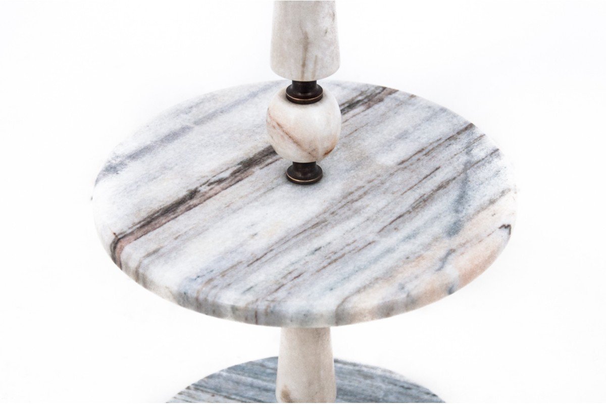 Side Table With Stone Tops.-photo-2