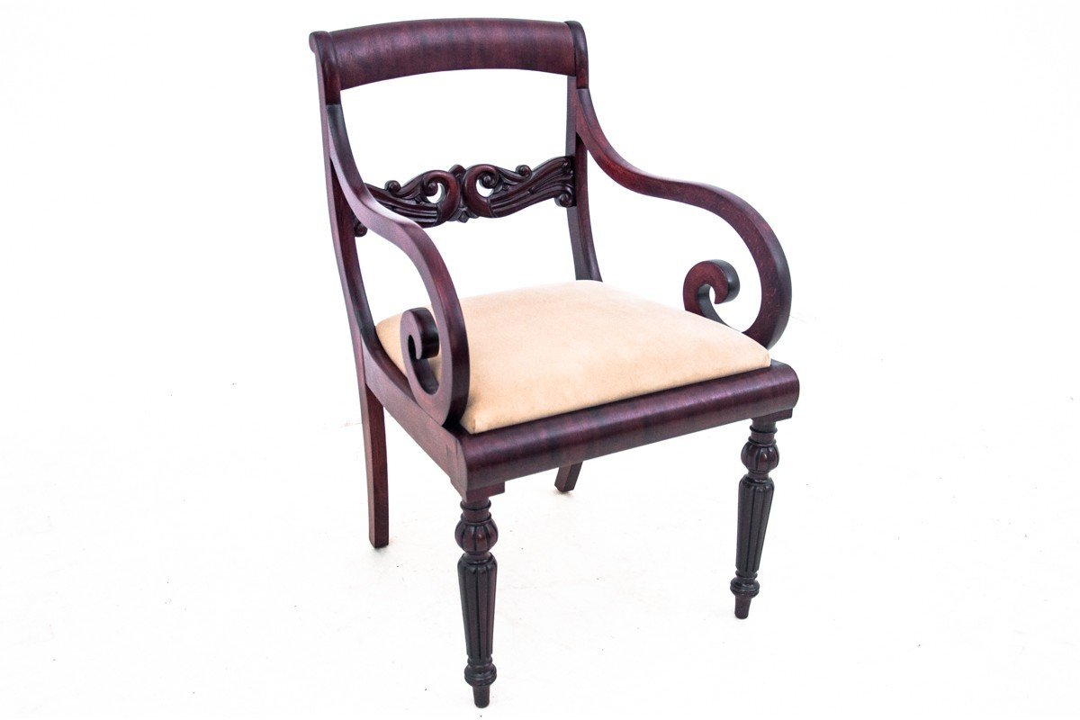 Antique Armchair, Northern Europe, Circa 1910, Renovated-photo-5