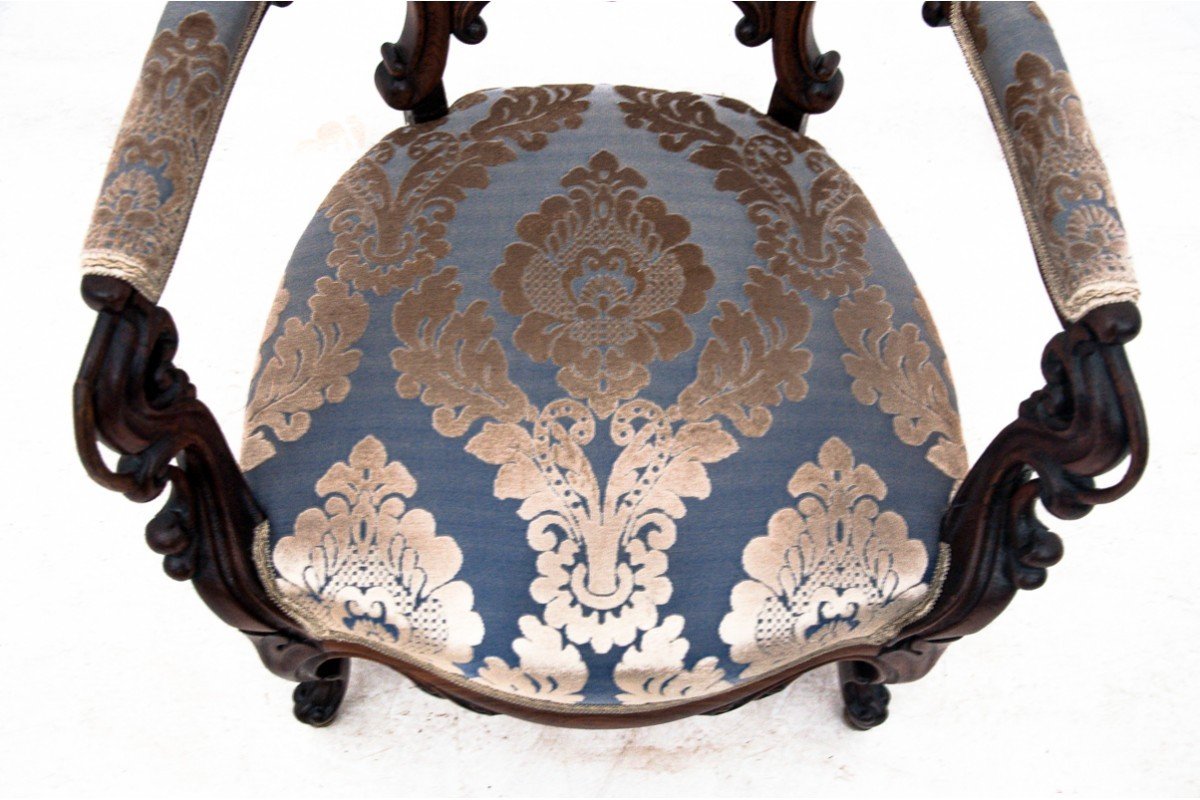 Louis Philippe Style Armchair, France, Circa 1870.-photo-6