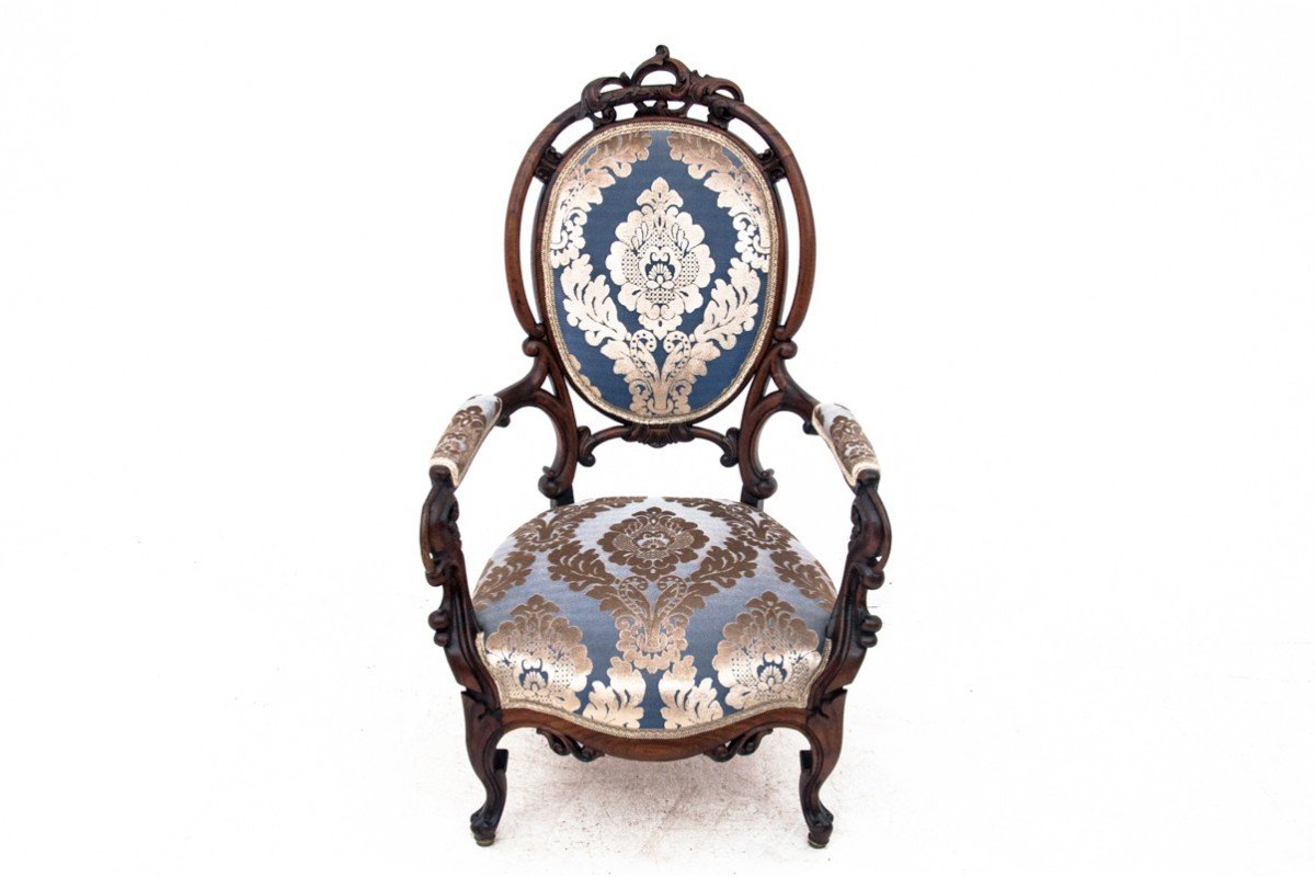 Louis Philippe Style Armchair, France, Circa 1870.