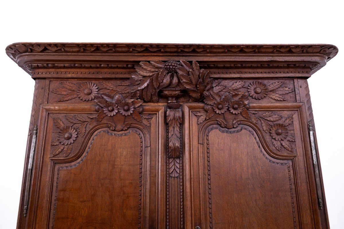 Armoire Ancienne, France, Vers 1880.-photo-4