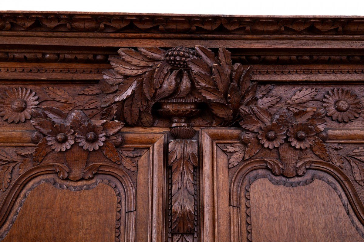 Armoire Ancienne, France, Vers 1880.-photo-3