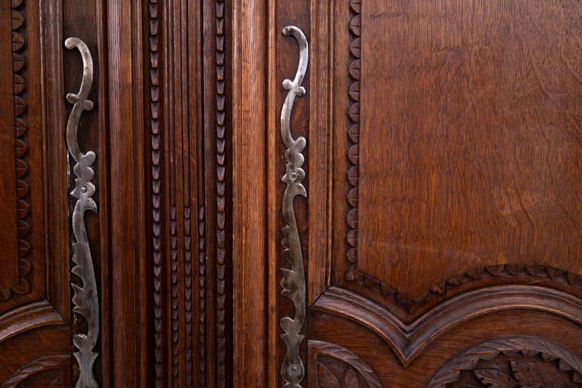 Armoire Ancienne, France, Vers 1880.-photo-6