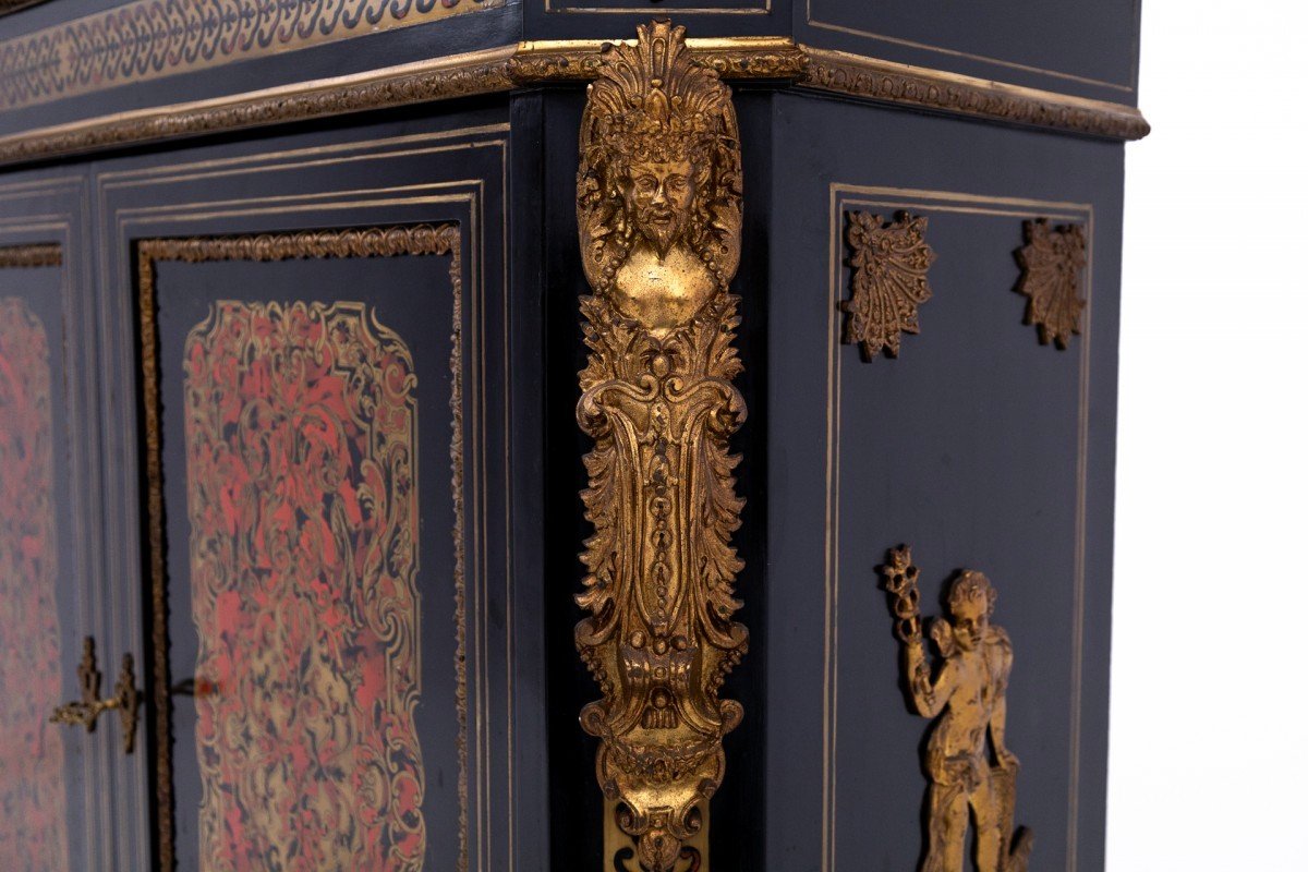 A Unique Set Of Boulle Chests Of Drawers, France, Circa 1860-photo-6