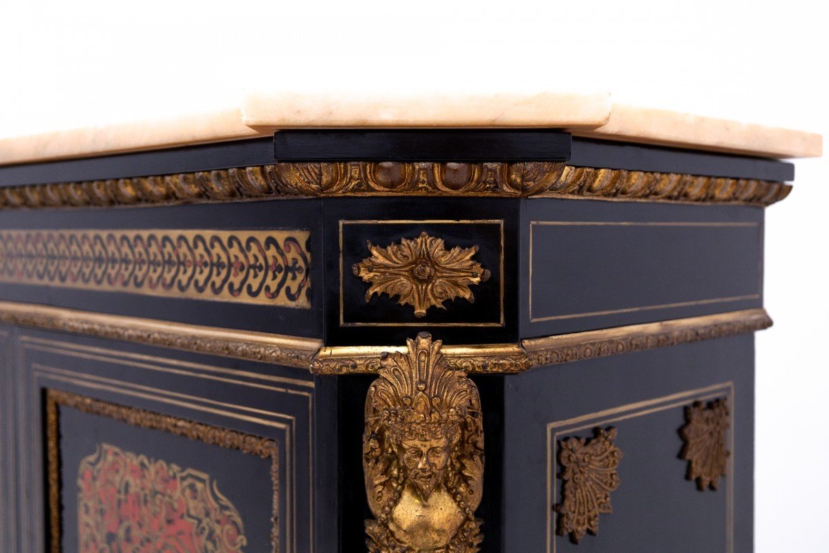 A Unique Set Of Boulle Chests Of Drawers, France, Circa 1860-photo-7