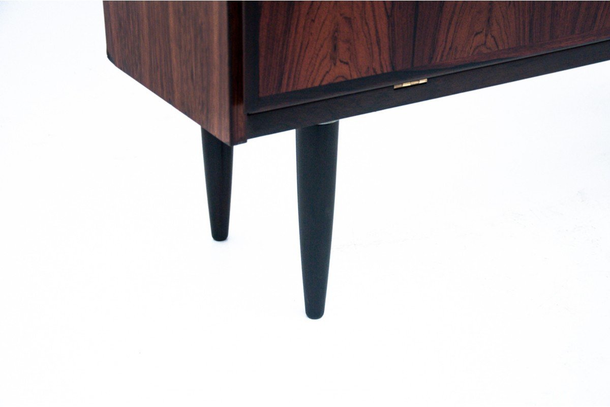 Rosewood Shelf Designed By Omann Jun, Denmark, 1960s. After Renovation.-photo-6