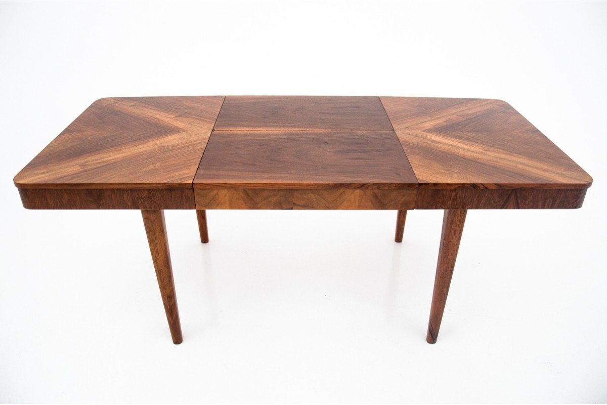 Dining Table Designed By J. Halabala, Czechoslovakia, 1930s. After Renovation.-photo-4