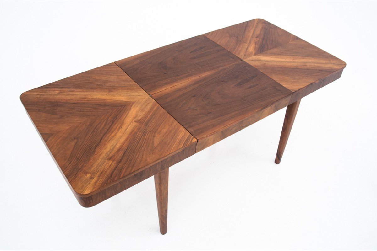 Dining Table Designed By J. Halabala, Czechoslovakia, 1930s. After Renovation.-photo-6