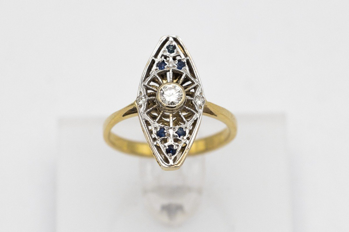 Old Marquis Ring, France, Mid-20th Century.