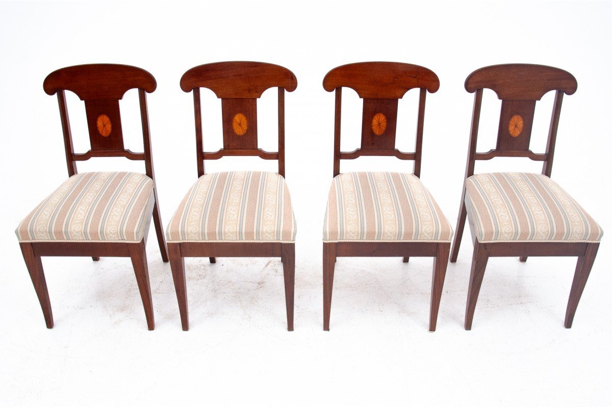 A Set Of Chairs From The Mid-19th Century, Northern Europe.-photo-2