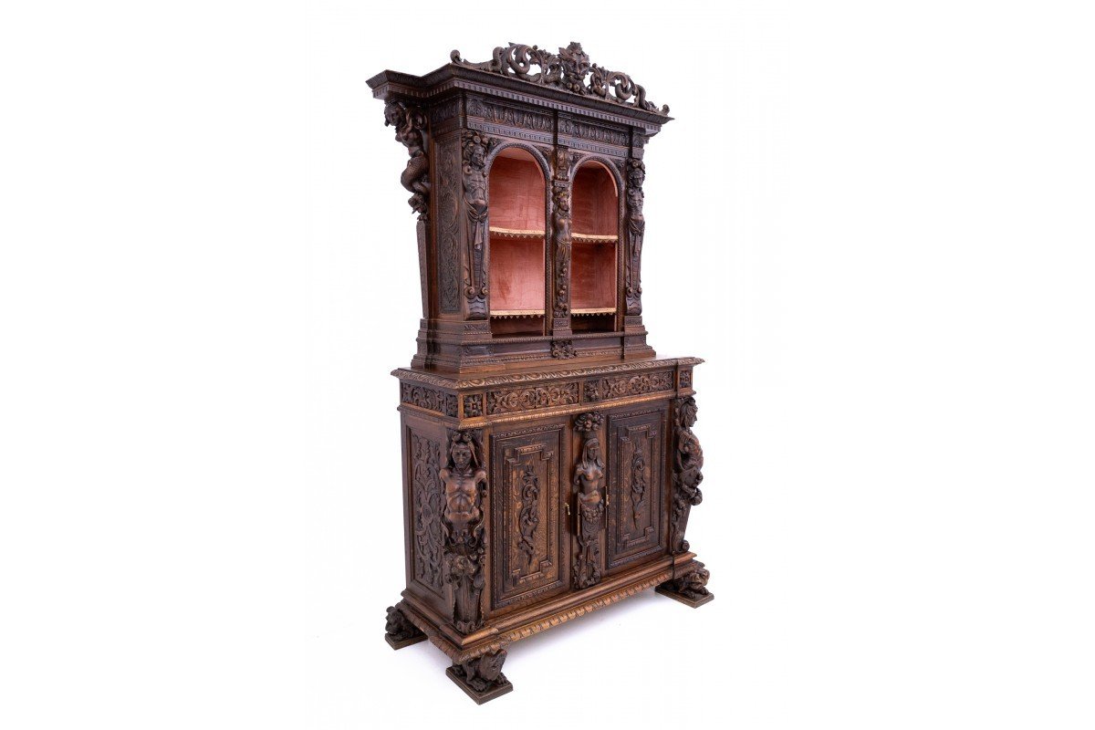 Historical Cabinet, France, Circa 1870-photo-2