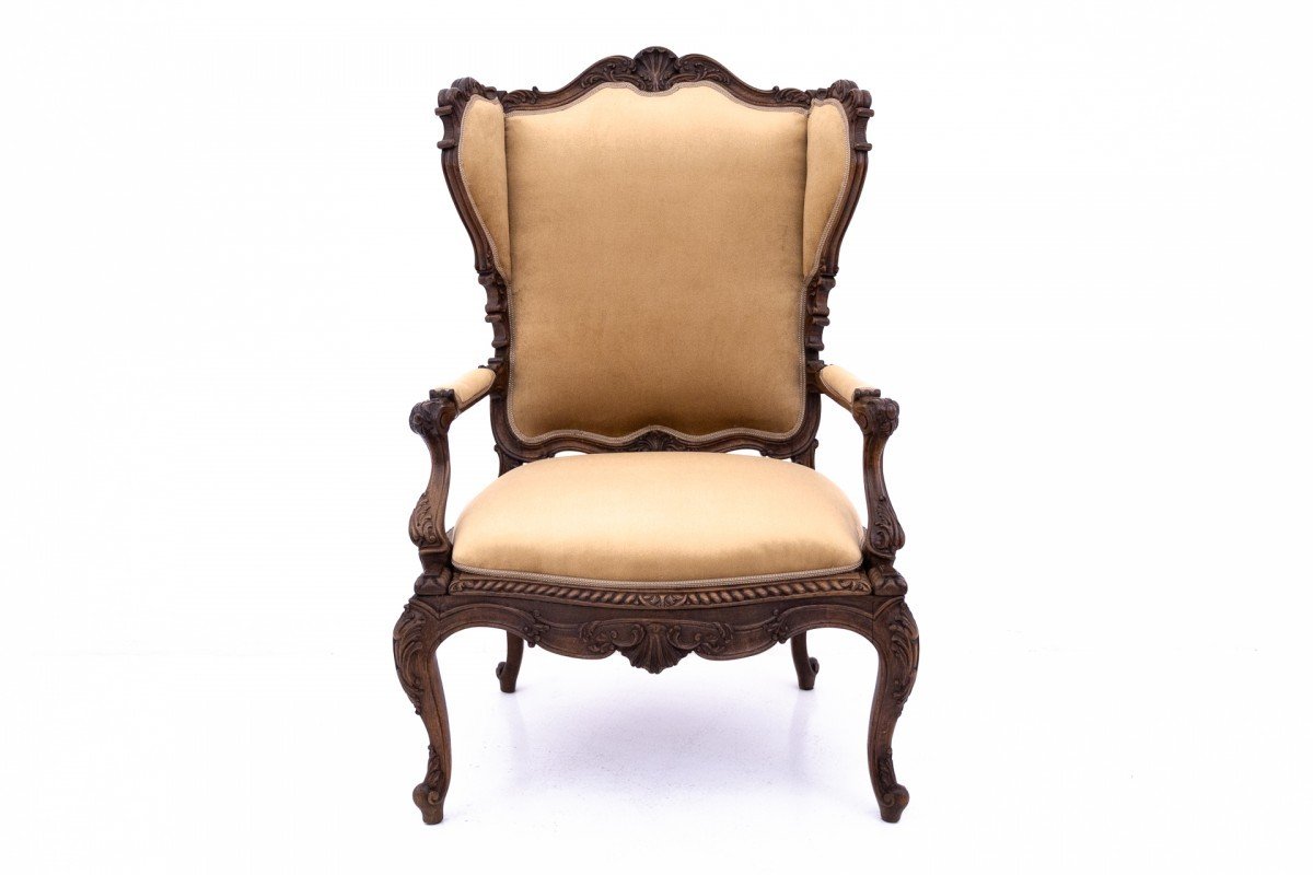 An Armchair From The End Of The 19th Century, France. After Renovation.