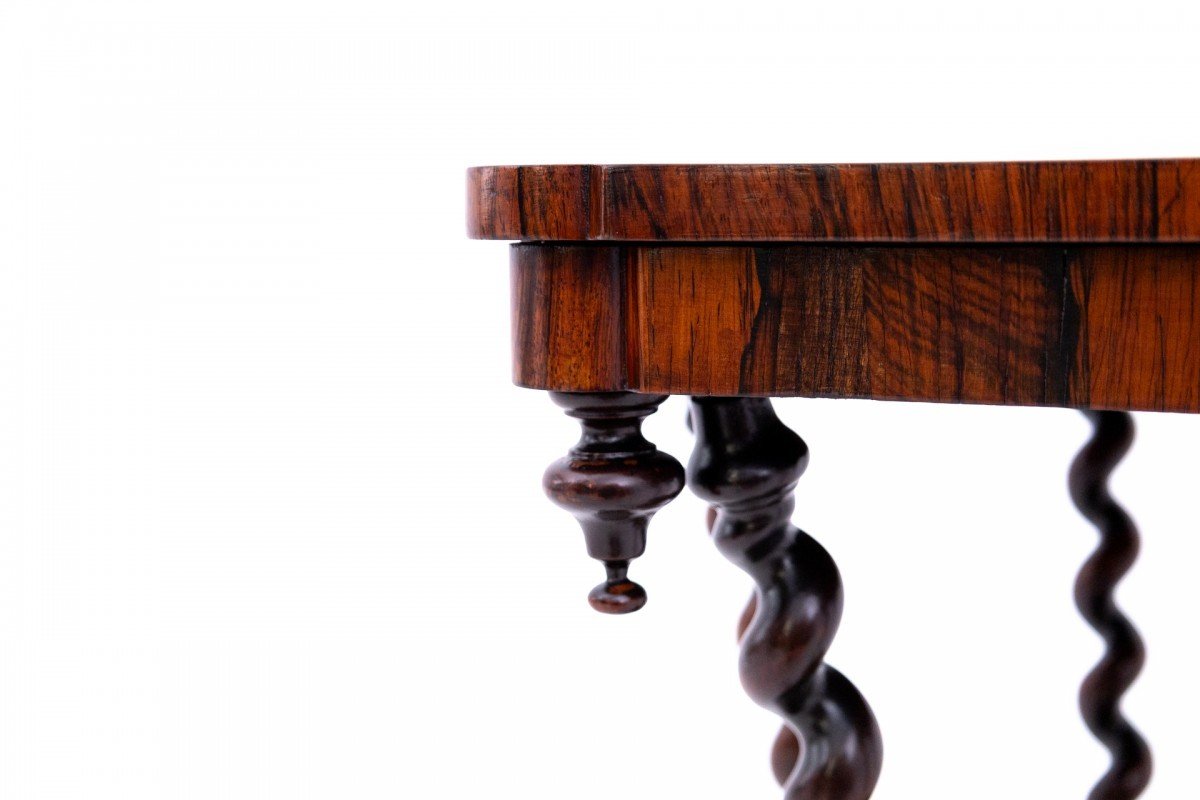 Inlaid Table, France, Circa 1880. After Renovation.-photo-3