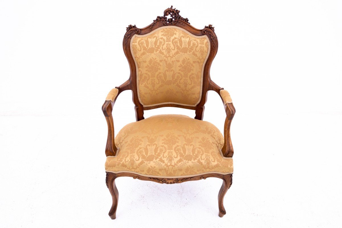 A Pair Of Antique Armchairs, France, Circa 1870.-photo-3