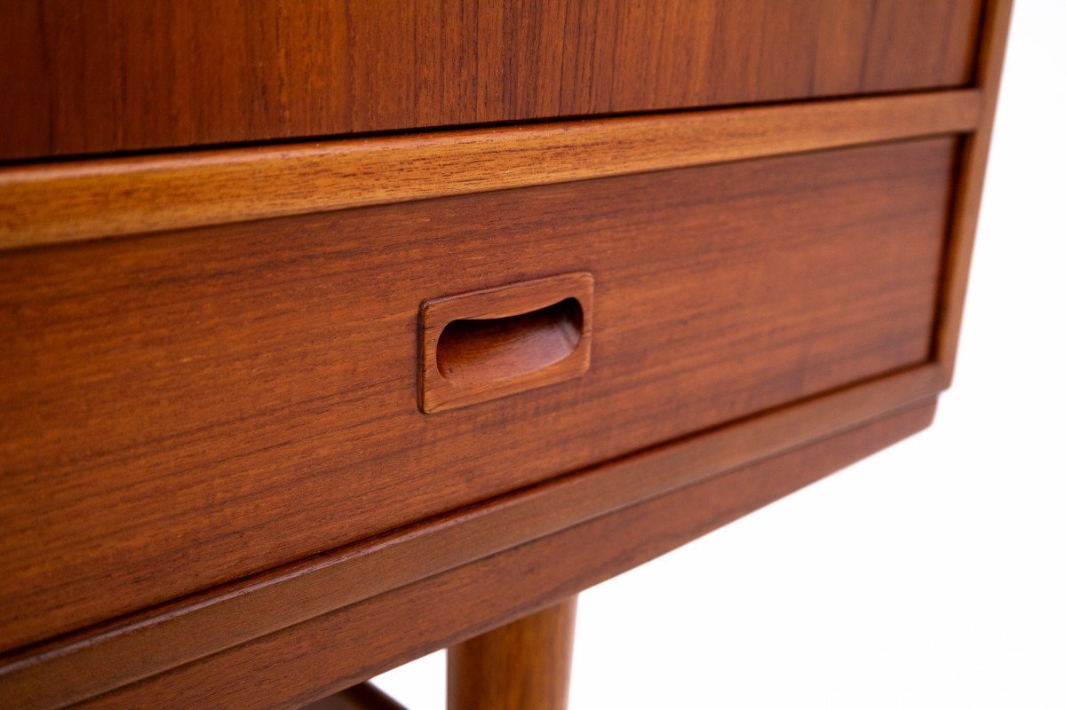 High Chest Of Drawers, Denmark, 1960s. After Renovation.-photo-4