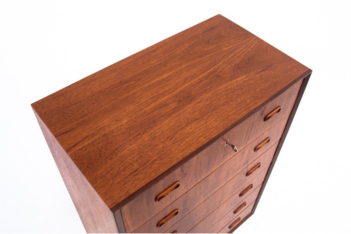 Chest Of Drawers, Denmark, 1960s. After Renovation-photo-3