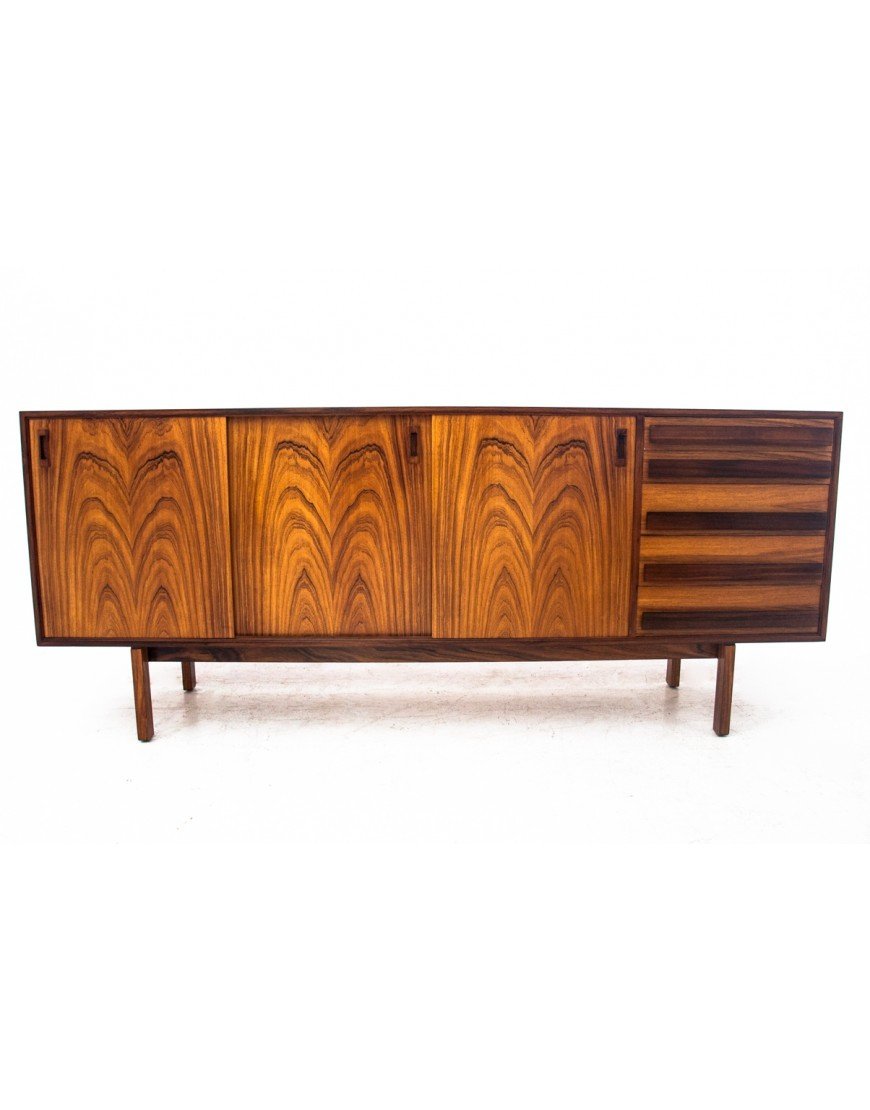 Rosewood Sideboard, Denmark, 1960s After Renovation.-photo-1