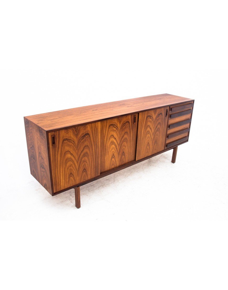 Rosewood Sideboard, Denmark, 1960s After Renovation.-photo-3