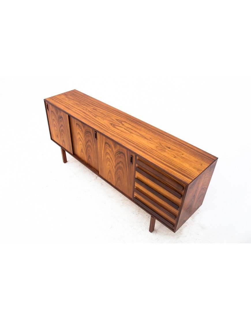 Rosewood Sideboard, Denmark, 1960s After Renovation.-photo-5